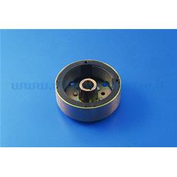 Flywheel IDM riveted for Polini ignition fanless, weight 1.2 Kg, cone 19