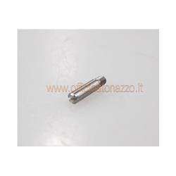 fixed bracket threaded pin with roller for gearchange selector Vespa PX - PE