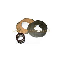 Clutch 4 cork discs Surflex with reinforced spring for Vespa 50 - ET3 - Primavera