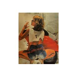 189110199 - Poster Vespa 50 Special jeans misura 48 x 67 cm