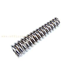 length front shock absorber spring. 165mm chrome for Vespa VM2T - VN1T / 2T - VNB1T> 6T - 150 VL1T> 3T - VB1T - VBA1T - VBB1T / 2T - 125 Super - GT - GTR - TS - 150 Super - Sprint from 014,978> - Sprint Veloce - 180/200 Rally