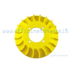Fan for ignition flywheel yellow PARMAKIT weight 180 gr
