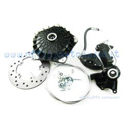 Grimeca to the front disc brake hub semidraulico pin 16mm with black original type for Vespa PX