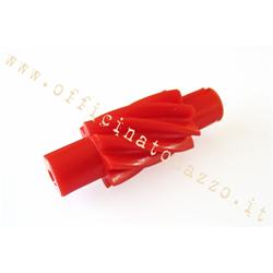 odómetro engranaje 8 principios rojos para Vespa 50 con llantas de 10 "- ET3 - Primavera - PK50 - PK50XL