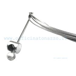 Wire transmission clutch / front brake with removable barrel for Vespa
