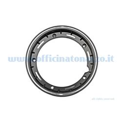 Circle tubeless channel alloy 2.50x10 "black for Vespa Cosa and adaptable to Vespa PX (valve and including nuts)