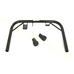 Central Black Stand 22mm reinforced for Vespa PX - PE