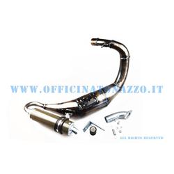 Expansion Exhaust Simonini Down & Forward for Vespa 50 - Primavera - ET3 cylinder 125 (to be adapted on cylinders 50)