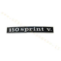 placa trasera "150 Sprint V."