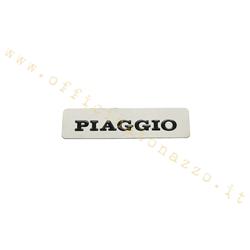 Adhesive label Piaggio metal