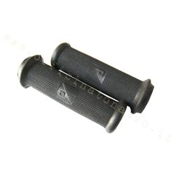 Couple Ø 21mm black knobs for Vespa VBA - VBB - VNB 3> 6