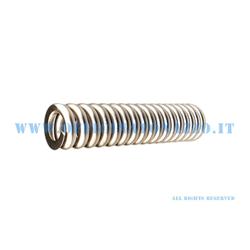 length front shock absorber spring. 165mm for Vespa VM2T - VN1T / 2T - VNB1T> 6T - 150 VL1T> 3T - VB1T - VBA1T - VBB1T / 2T - 125 Super - GT - GTR - TS - 150 Super - Sprint from 014,978> - Sprint Veloce - 180/200 Rally (Rif.Originale Piaggio 079 716)