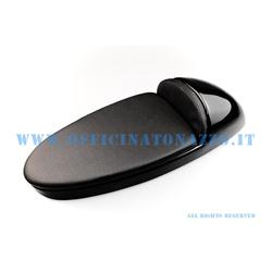 Single seat racing model in black ABS with opening lever and cushion for Vespa 50 - Primavera - ET3