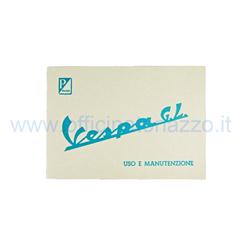 Booklet of use and maintenance for Vespa GL 150 VLA1T 1962-1965
