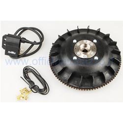 Turning Pinasco Flytech to advance variable cone 20 - 1.8kg Vespa PX - PE (fan Black) with nut for electric starter