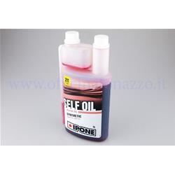 base sintética mezcla de aceite de petróleo Ipone Ser con cofezione dosificación integrado 1 litro para Vespa