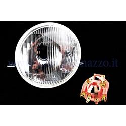 Headlight complete with glass holder for Vespa PX 125/150/200 - Rainbow
