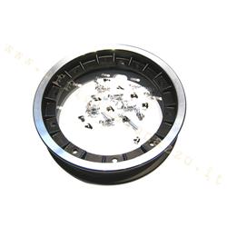 Circle black alloy wheel 3.00 / 3.50-10
