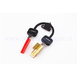 Lock lock (6mm guide) without tip for Moped Hello PX - YES - Bravo - Boxer