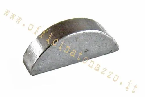 Chiavetta smussata CIF 5036 da 3x5 mm per volano Vespa e applicazioni compatibili su pignone Smallframe e ciclomotori Piaggio.