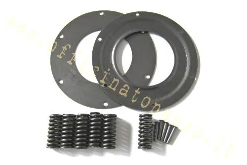 Serie parastrappi per primaria Vespa PX 125-150, GT, GTR, Super, TS, GL, Sprint, GS 160 e SS 180. Verificare piattelli e molle.