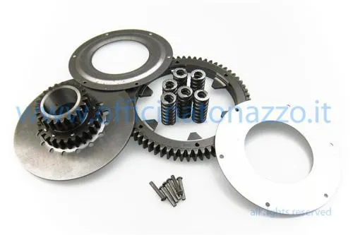 Primaria Malossi HTQ Z23/64 a denti dritti, rapporto 2,78, per Vespa PX E 200 fino al 1997, Cosa 200 e T5 125 compatibili.