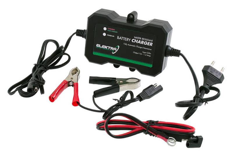 Elektra 1.25Ah battery charger
