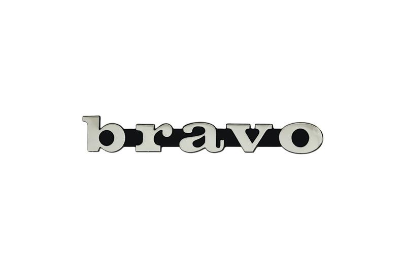 Placa lateral para ciclomotor Bravo.