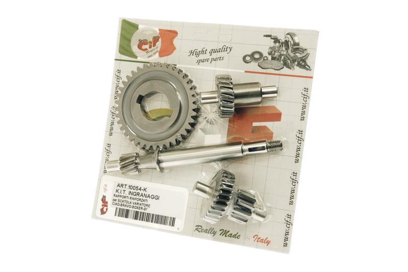 Kit ingranaggi mozzo posteriore Ciao, SI, Bravo, Boxer con variatore.