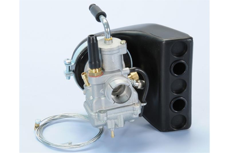 Carburateur Polini CP Ø17.5 complet avec filtre à air pour Vespa 50 - Primavera - ET3