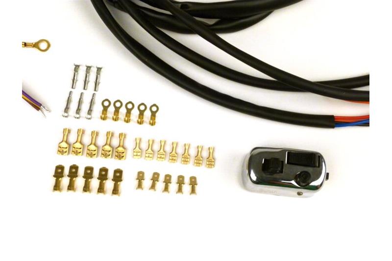 Kit für ein elektrisches System zur Verwendung einer elektronischen Wechselstromzündung für Vespa 50 NLR, Primavera, ET3, Rallye, Sprint