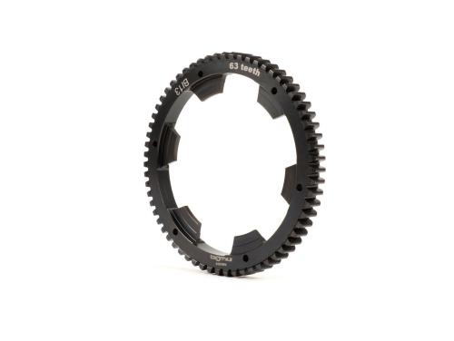 Ingranaggio elastico -BGM PRO- Vespa Wideframe VM, VN, VL, VB, GS150 (VS5 102950-), Largeframe VNA, VNB, VBA, VBB, VGLA, VGLB, VNC (-011000) - 63 denti (diritti)