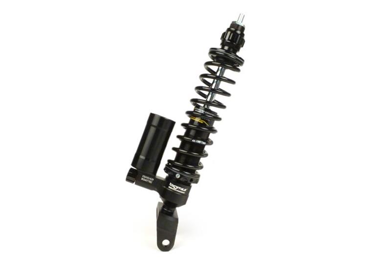 gray BGM adjustable front shock absorber for Vespa VNA - VNB - VBA - VBB - Super - Sprint - Sprint Fast - GL - Rally - GT - GTR - TS