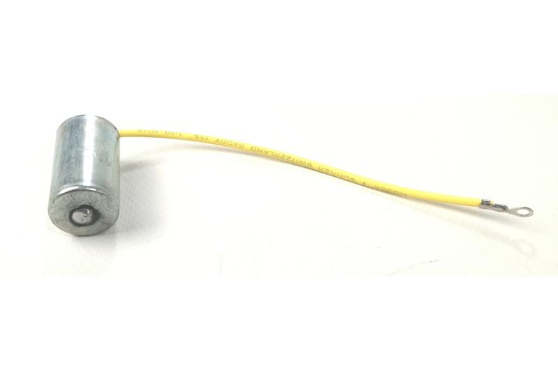 Reinforced single wire capacitor for vespa 50 N / L / R, 50 Special single wire - D.20, mf 0,22