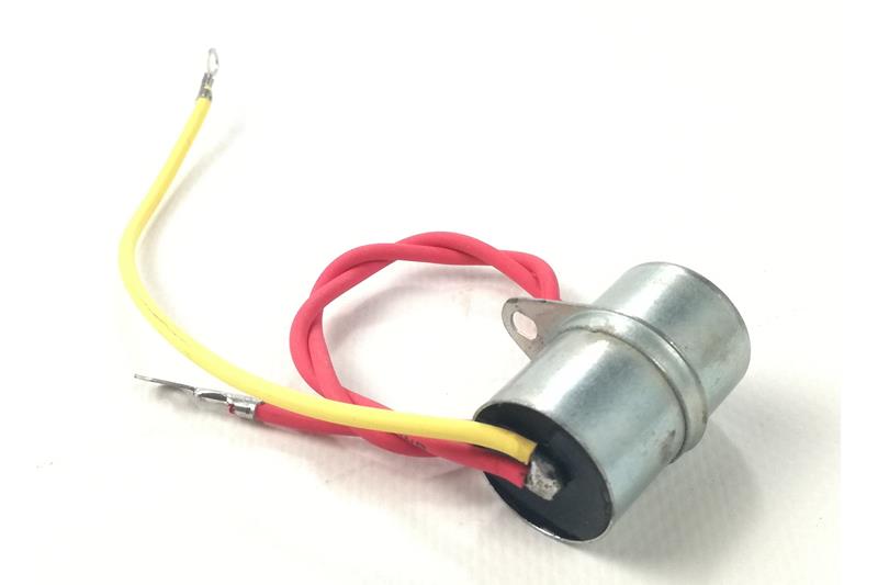 Reinforced two-wire capacitor - Vespa 125 GT / GTR / TS, 150 Super, 150 Sprint Veloce