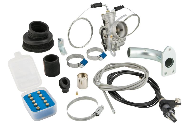 kit de alimentación laminar para completar cylindre de carburateur Malossi Ø25 pour cylindre 43 Vespa 50