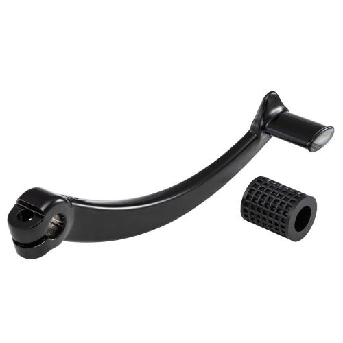 Kickstart Lever SIP VBB Style,  for Vespa P80-150X/P200E/PX80 -200E/Lusso/'98/MY/'11/Cosa  also for LML Star 125- 200 2T /4T/Stella  aluminium, black powder coated,  bent,  for PX engines in old frame,  incl. rubber and screw  Grade 1* - first-class repai