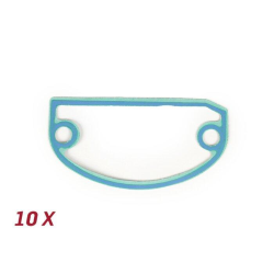 10-piece gear selector seal kit - BGM Pro silicone - Vespa Largeframe, PX, Cosa, T5 125cc, Rally, Sprint, GT, GTR, Super, GL, VNA, VNB, VBA, VBB, GS160, SS180
