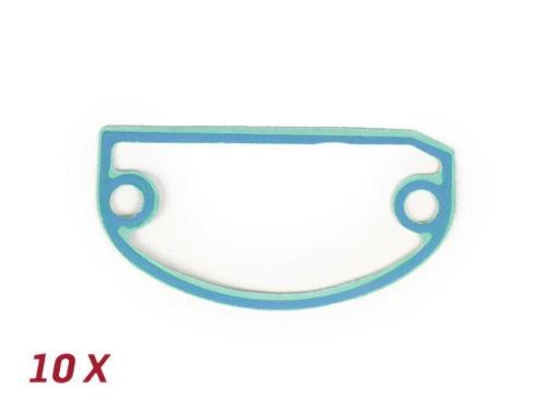 Kit BGM PRO BGM1212GSX: 10 guarnizioni selettore cambio in carta da 0,5 mm con silicone, per Vespa PX, Cosa, T5 e Largeframe compatibili.