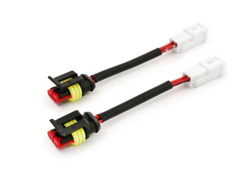 Kit cavo adattatore per conversione frecce -BGM PRO update 2003-2013 => 2014- Vespa GTS posteriore  - usato per frecce modelli post 2014 su veicoli pre 2014