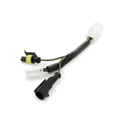 Kit BGM PRO BGM6606BL18 per collegare frecce posteriori Moto Nostra LED sequenziali su Vespa GTS 125-300 fino al 2018, senza modifiche al cablaggio.
