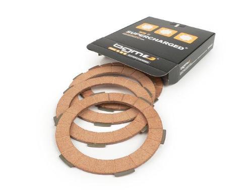 Kit dischi guarniti frizione -BGM ORIGINAL- Lambretta LI, LIS, SX, TV (serie 2-3), DL, GP - 4 dischi