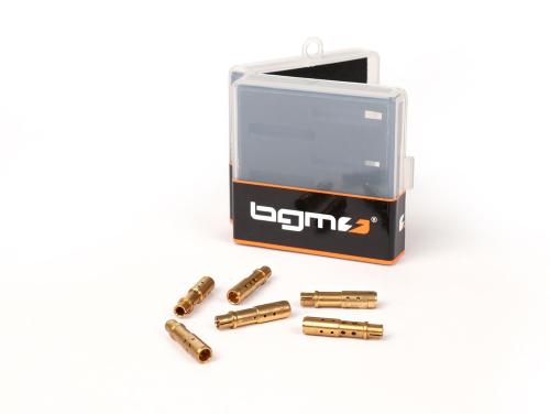 Sei emulsionatori BGM PRO tipo 5353: BE1, BE2, BE3, BE4, BE5 e BE6. Per carburatori SI compatibili; taratura da verificare sul motore.