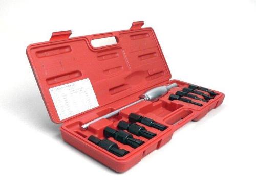 Kit BGM ORIGINAL BGM8807 per smontaggio cuscinetti a presa interna: pinze Ø8, 10, 12, 15, 17, 20, 25 e 30 mm.