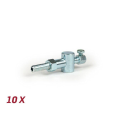 BGM ORIGINAL BGM6486X: 10 kit fissaggio cavo freno M6×1,0 per conversioni compatibili Vespa PK, PX, T5, Rally, Sprint, TS, GT, GTR e Super.