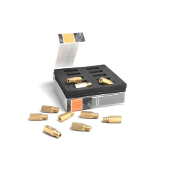 Set BGM PRO 2599106 con 10 getti massimo tipo Keihin 99101-357 nelle misure 150-172, per carburatori PWK, Polini CP, Koso e OKO compatibili.