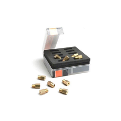 Dieci getti massimo BGM PRO 4/042, misure 180-225 a incrementi di 5, per Mikuni TM/TMX e Arreche compatibili. GTIN 4251389141013.
