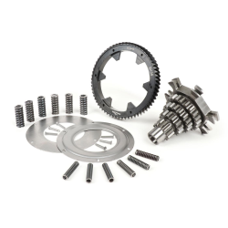 Kit de engranajes múltiples -BGM PRO- Vespa PX200, Rally200 - 12-13-17-21 dientes con engranaje elástico BGM 64 dientes y kit de revisión del engranaje elástico (reforzado) BGM PRO