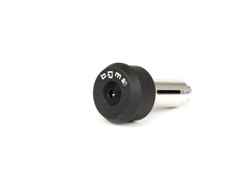 Kit montaggio per specchietto a estremità manubrio -BGM PRO- Vespa GT, GTS, GTL, GTV 125-300 + fissaggio universale per manubrio a tubo - nero opaco
