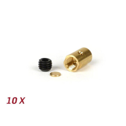 Kit morsetti lunghi -BGM ORIGINAL Ø=10x16.25mm- Lambretta LI, LIS, SX, TV (serie 2-3), DL, GP - 10 pz